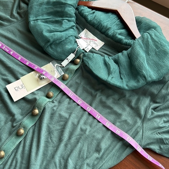 Vera Christina special event fancy top Victorian vibes long sleeve sexy unique - Picture 13 of 17